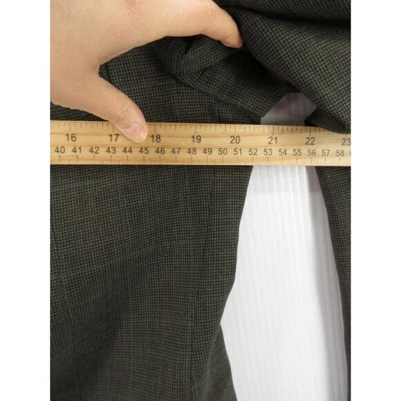 VINTAGE Brooks Brothers Sport Coat 41 L Blazer Houndstooth USA Union
